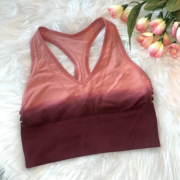 PINK
SEAMLESS LONGLINE SPORTS BRA - Picture 1 of 7